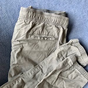 Khaki Old Navy Joggers